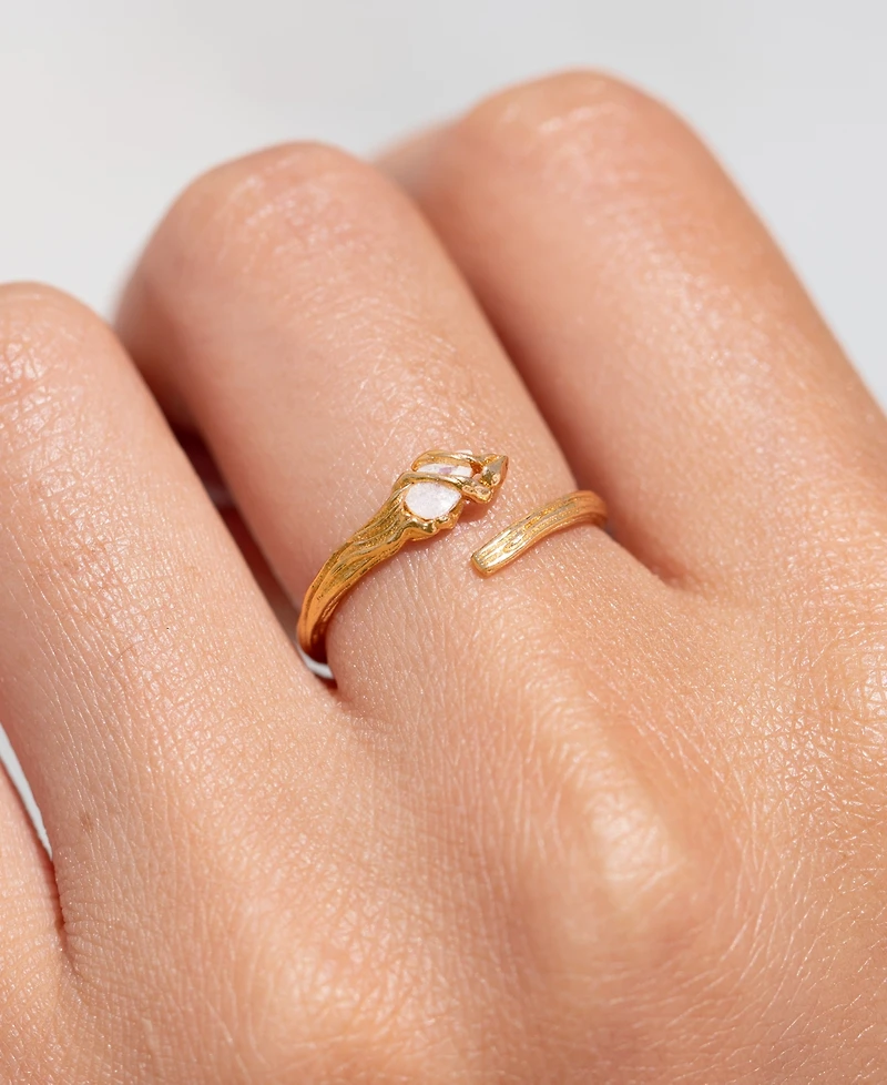 Girls Crew Crystal the Lord of Rings Gandalf Staff Ring