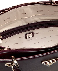 Guess Noelle Ii Large Top Handle Tote Handbag