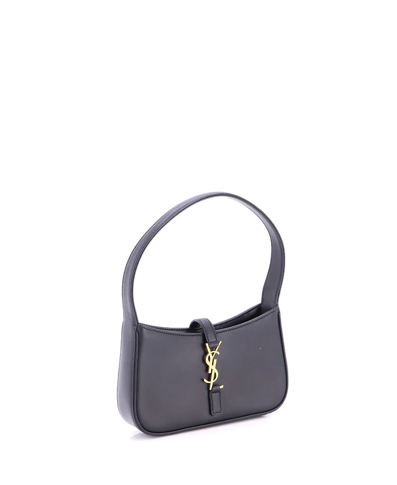 Pre-Owned Saint Laurent Mini Le 5 a 7 Hobo Leather
