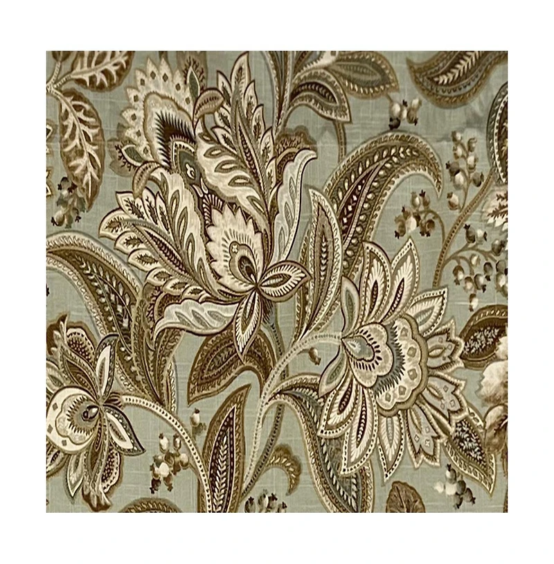 Valdosta Regal Style All Season 3" Rod Pocket Valance 50" x 17" Mist by Rlf Home