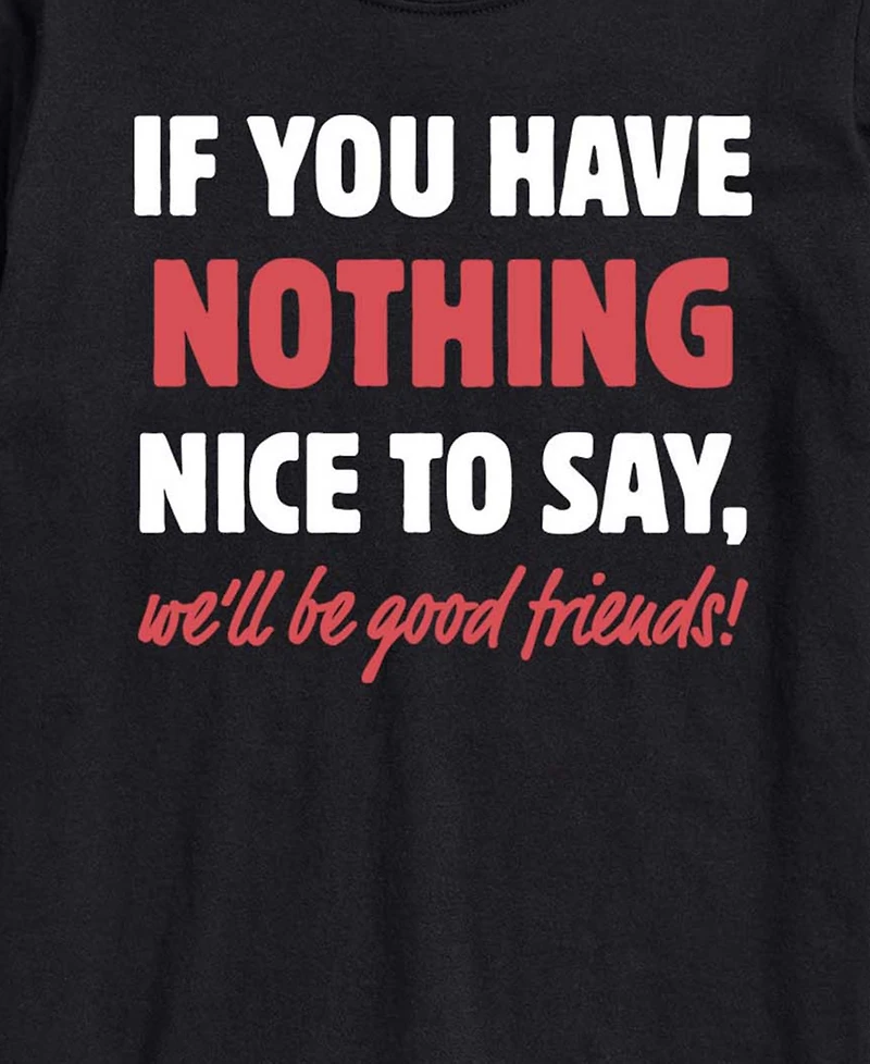Airwaves Men's Nothing Nice To Say Short-Sleeve Graphic T-Shirt