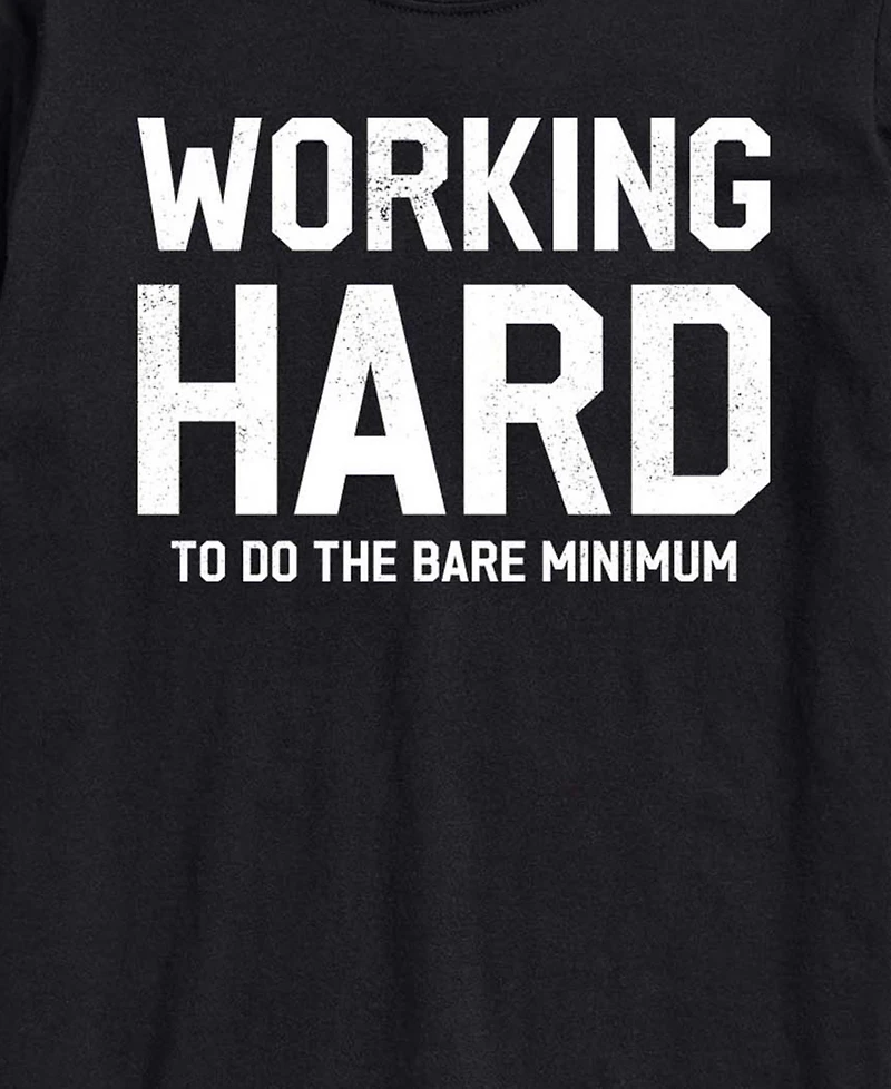 Airwaves Men's Working Hard Short-Sleeve Graphic T-Shirt