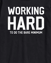 Airwaves Men's Working Hard Short-Sleeve Graphic T-Shirt