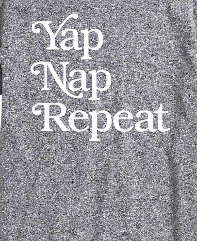 Airwaves Men's Yap Nap Repeat Short-Sleeve Graphic T-Shirt