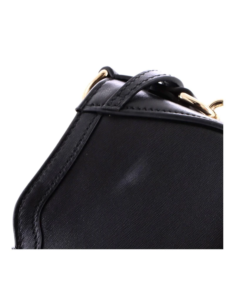 Pre-Owned Gucci Mini Moon Side Shoulder Bag Leather