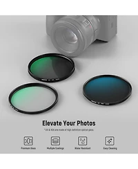 Neewer ND4 Camera Lens Accessory with Cpl, ND4
