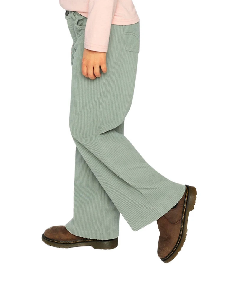 Deux par Toddler Girls (2T-5T) Stretch Corduroy Wide Leg Pants