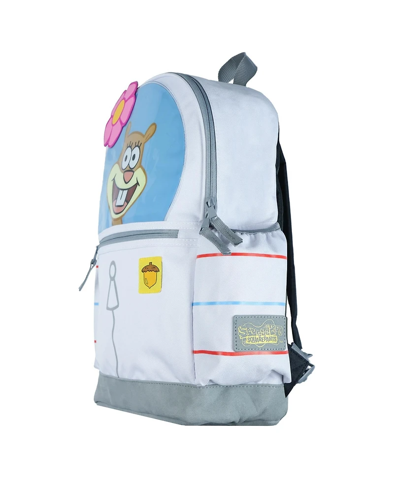 SpongeBob SquarePants Nickelodeon Backpack Sandy Cheeks Design 16 Inch Tote Book Bag