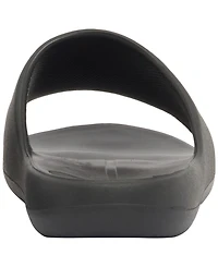 A|X Armani Exchange Men's Corporate Logo Bubble Slide Sandals