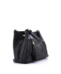 Pre-Owned Gucci Medium Soho Shoulder Bag Leather