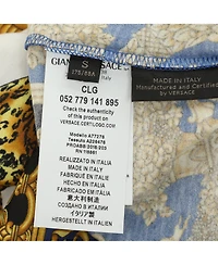 Pre-Owned Versace Women's Baroque Panther Print Jersey T-Shirt