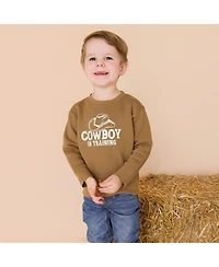 Sweet Wink Toddler Boys (2T - 4T) Cowboy Training Western Sweatshirt