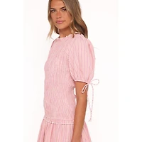 Petal and Pup Women's Kaelyn Gather Mini Dress