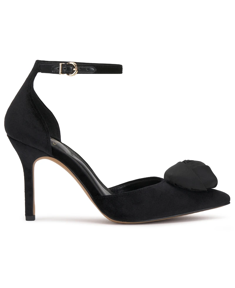 Vince Camuto Women's Mirezzo Two Piece Florette Dress Sandals
