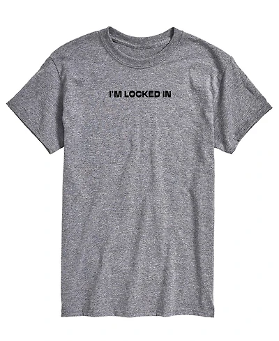 Airwaves Men's Im Locked Short-Sleeve Graphic T-Shirt