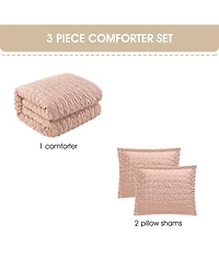 Stratford Park Danice Geometric -Piece Comforter Set