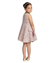 Mac Duggal Big Girls Beaded Boucle Mini Dress