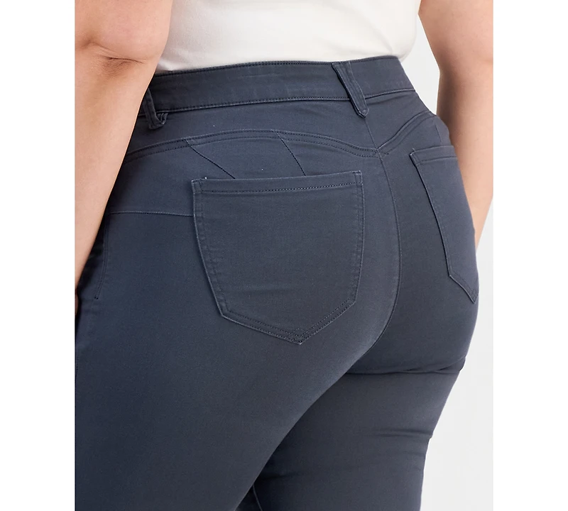 Democracy Trendy Plus AbSolution Straight-Leg Jeans