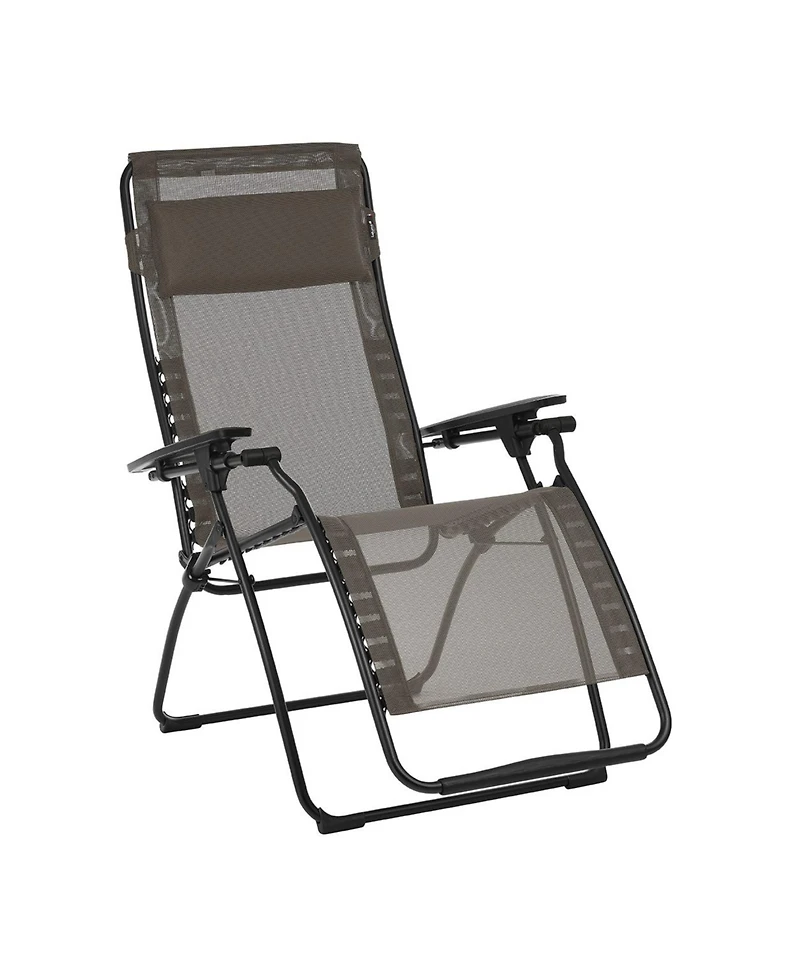 Lafuma LFM3118-8717 Futura Batyline Series Relaxation Chair Recliner, Graphite