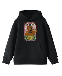 Five Nights At Freddy'S Boys Bioworld Fazbear's Pizza Fast Delivery! Youth Black