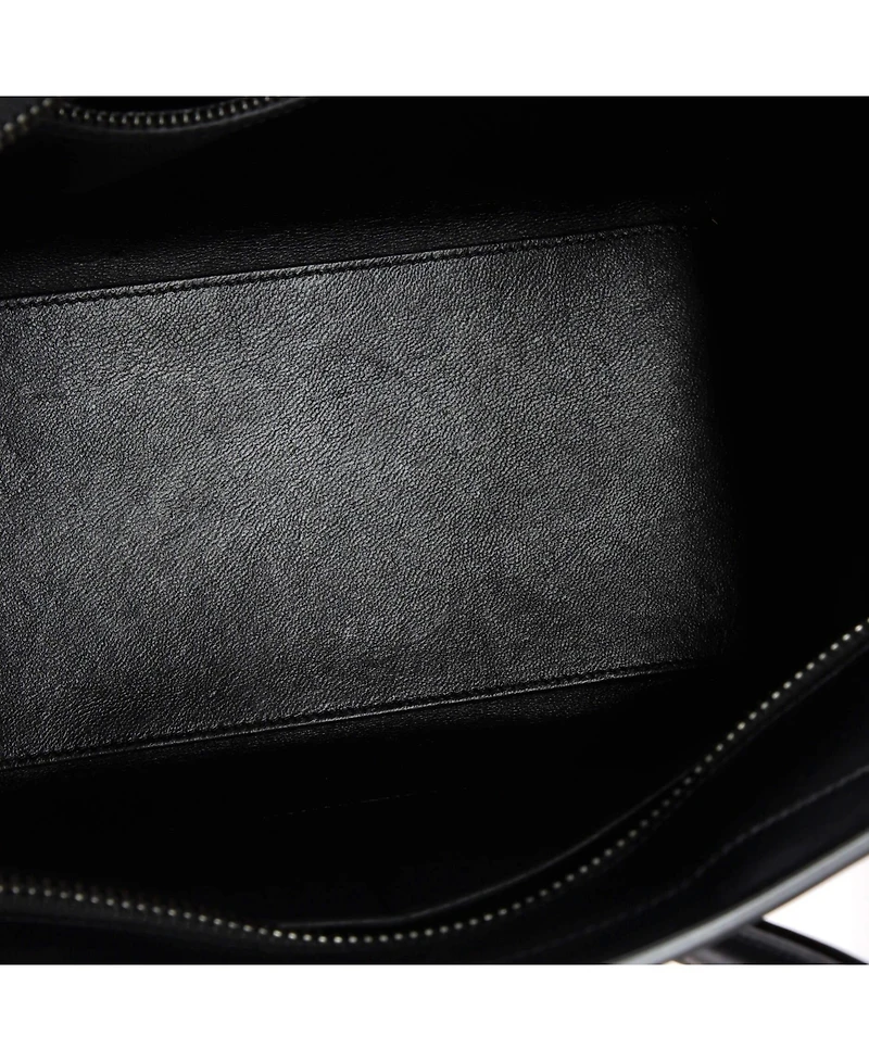 Pre-Owned Celine Micro Tricolor Luggage Bag Leather