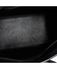 Pre-Owned Celine Micro Tricolor Luggage Bag Leather