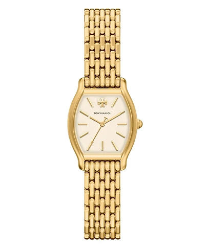 Tory Burch Women's Small Eleanor Curve Gold-Tone Bracelet Watch 24mm