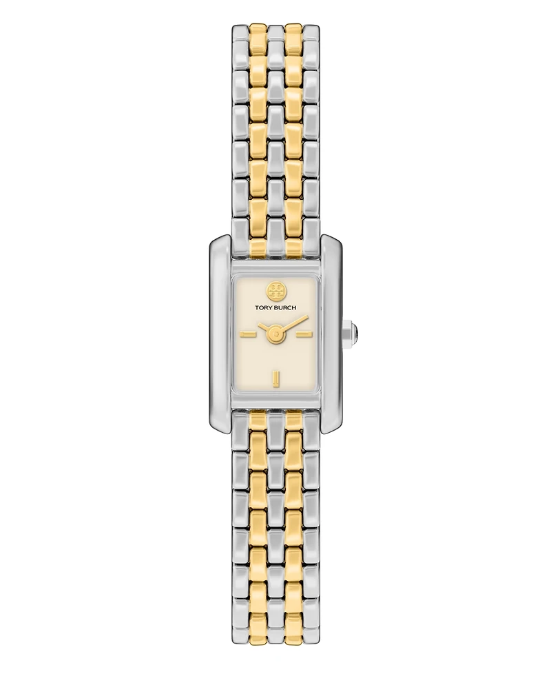 Tory Burch Women's Mini Eleanor Two-Tone Stainless Steel Bracelet Watch 17mm