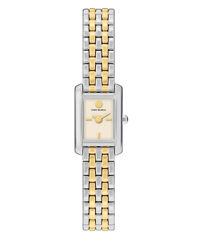 Tory Burch Women's Mini Eleanor Two-Tone Stainless Steel Bracelet Watch 17mm