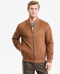 Dkny Men's Faux-Suede Bomber Jacket