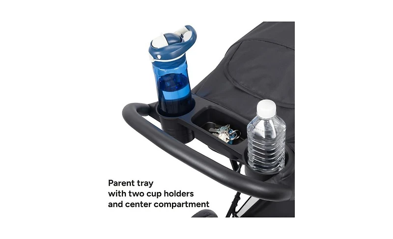 Baby Trend Kids Trend Venture 3-Wheel Stroller Travel System