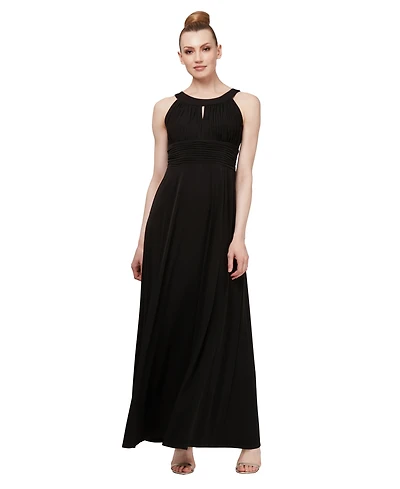 Sl Fashions Pleated Maxi Dress