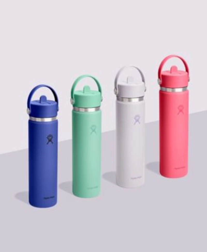 Hydro Flask Wide Mouth Bottle With Flex Straw Cap