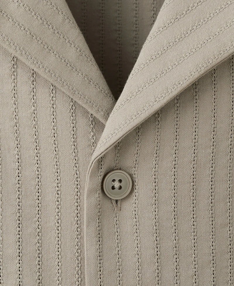 Mango Men's Regular-Fit Cotton Shirt