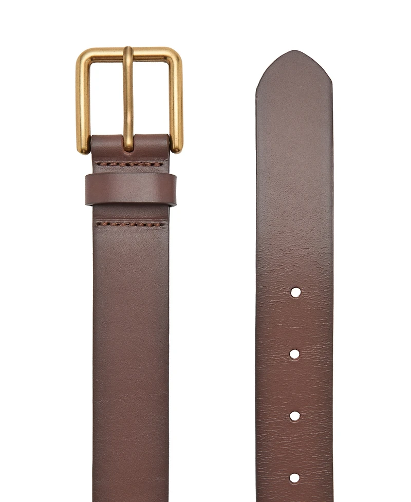Mango Men's Square Buckle Belt
