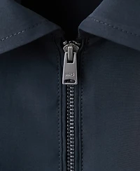 Mango Men's Zip-Up Modal Jacket