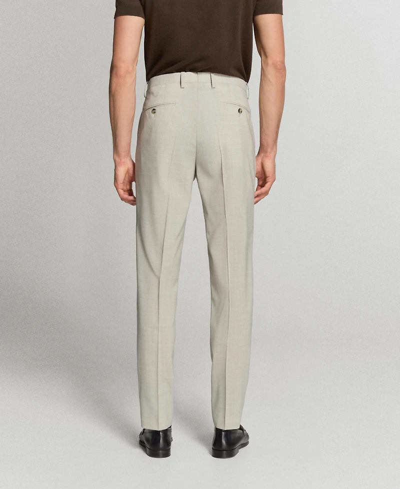 Mango Men's Turin Wool Suit Pants