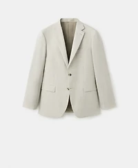 Mango Men's Wool Suit Jacket
