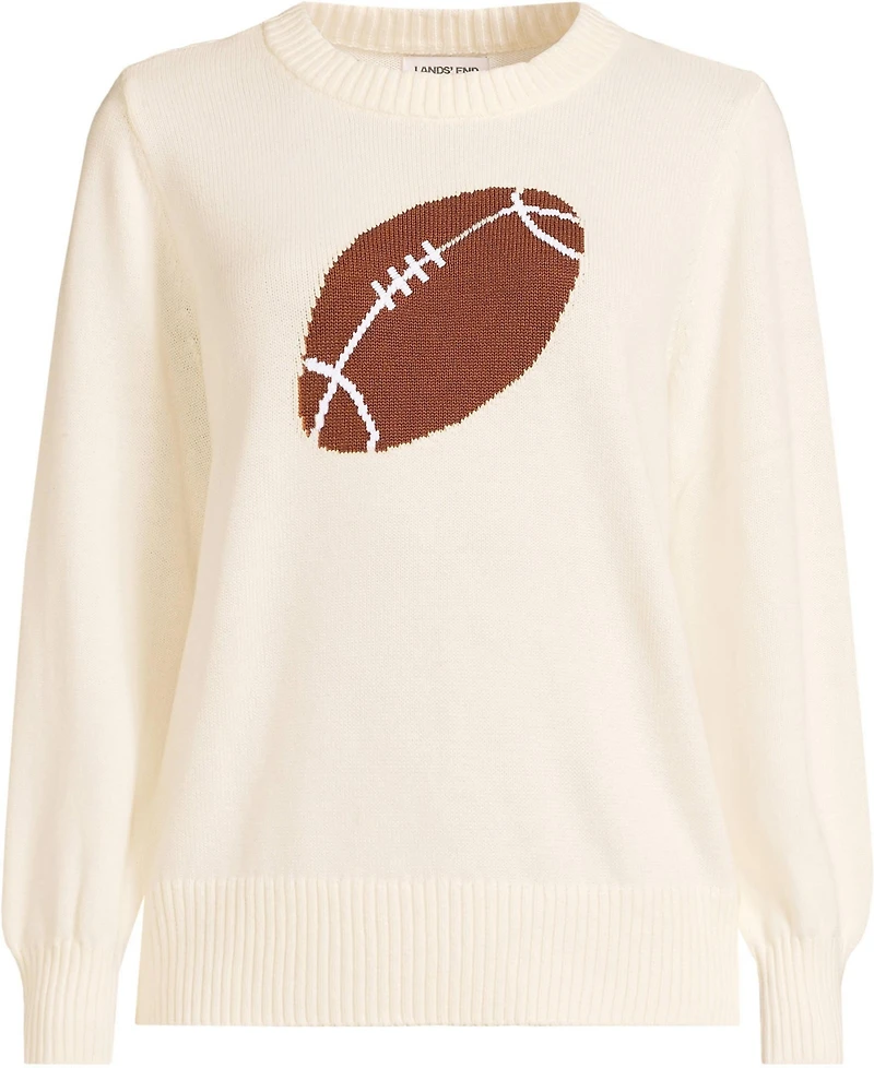 Lands' End Women's Drifter Sports Icon Sweater