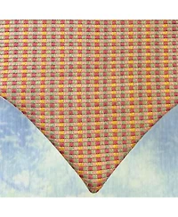 Rlf Home Mini Woven Regal Window Valance 100% Cotton Lined Rod Pocket