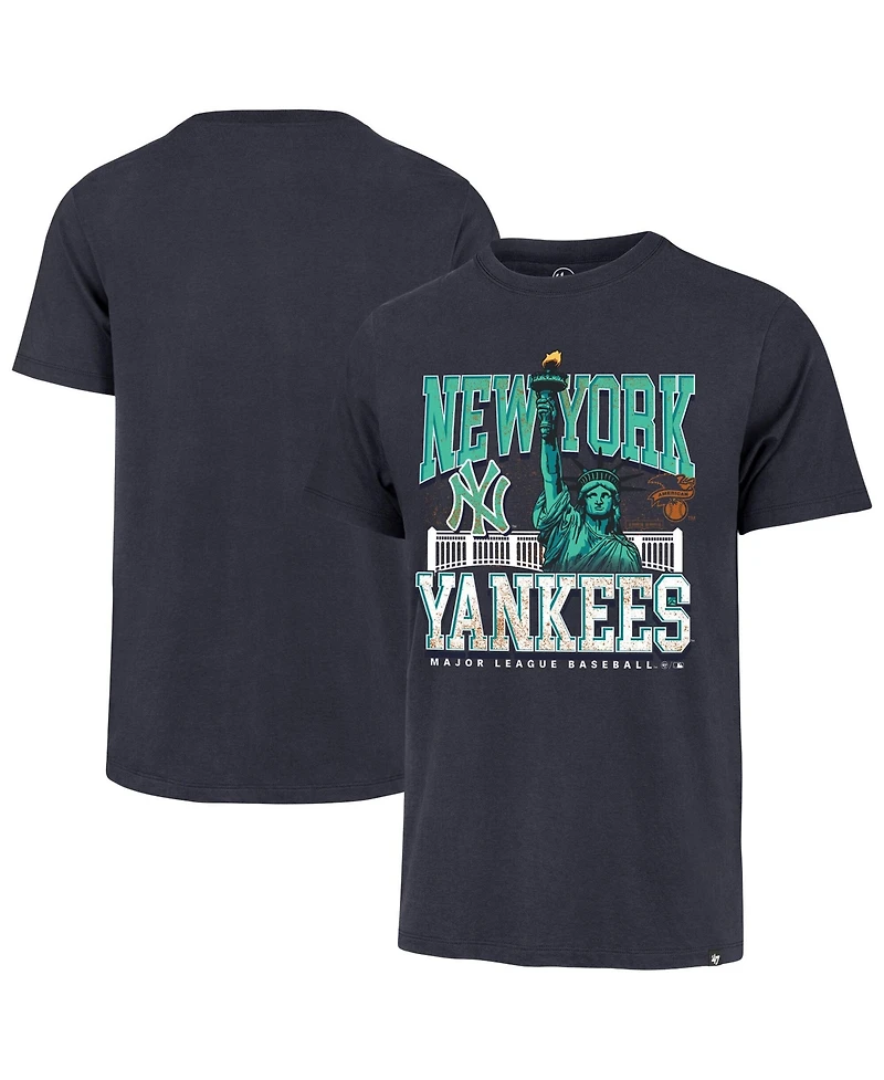 '47 Brand Men's Navy New York Yankees Regional Franklin T-Shirt