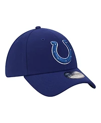 New Era Men's Royal Indianapolis Colts Core Team 39THIRTY Flex Hat