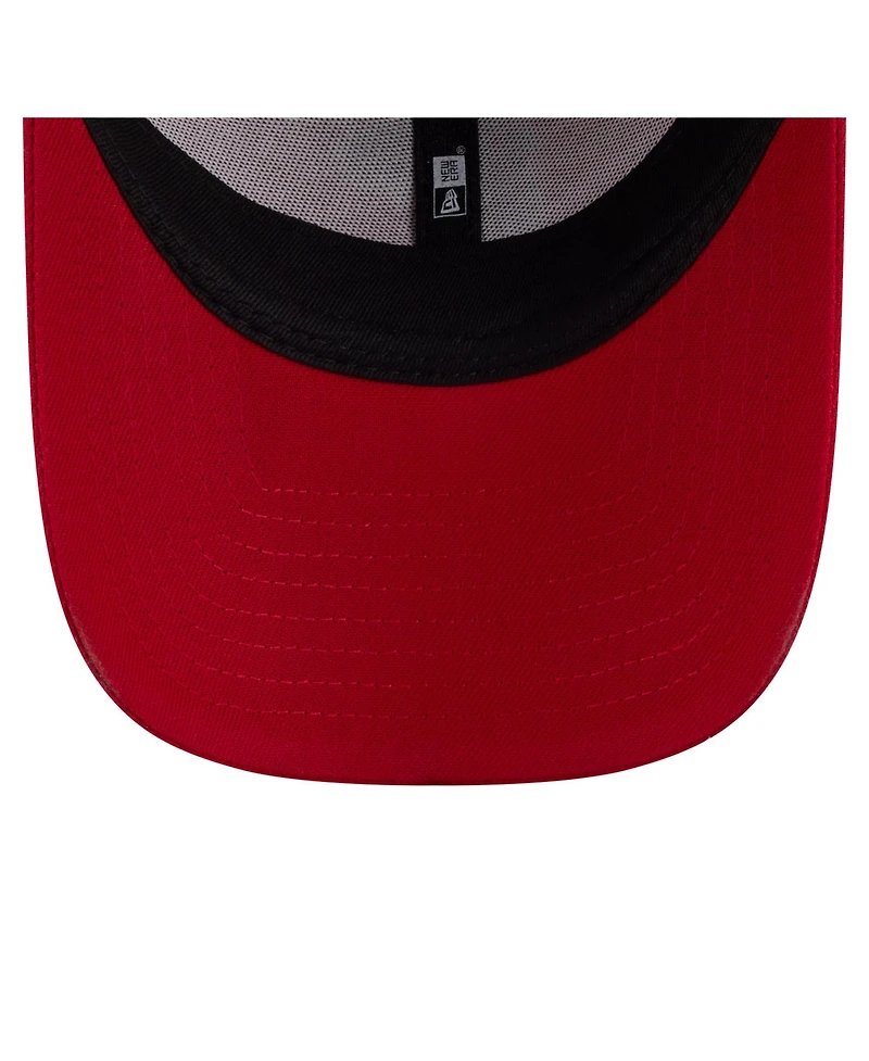 New Era Men's Red Atlanta Falcons Core Team 9FORTY Adjustable Hat