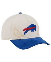 New Era Men's Cream/Royal Buffalo Bills Western 9FORTY A-Frame Adjustable Hat