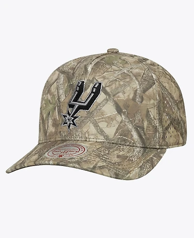 Mitchell & Ness Men's Camo San Antonio Spurs Pro Pinch Adjustable Hat