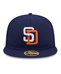 New Era Men's Navy San Diego Padres 2026 Baseball Hall of Fame 59FIFTY Fitted Hat