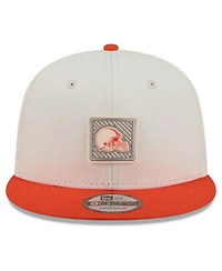 New Era Men's Cream/Orange Cleveland Browns 2026 Nfl Training Camp 9FIFTY Snapback Hat