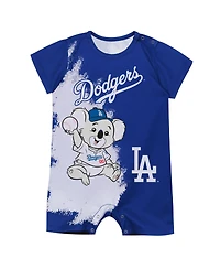 Outerstuff Baby Boys and Girls Blue Los Angeles Dodgers Mascot Bodysuit