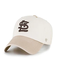 '47 Brand Men's Natural/Tan St. Louis Cardinals Neutral Terrain Clean Up Adjustable Hat