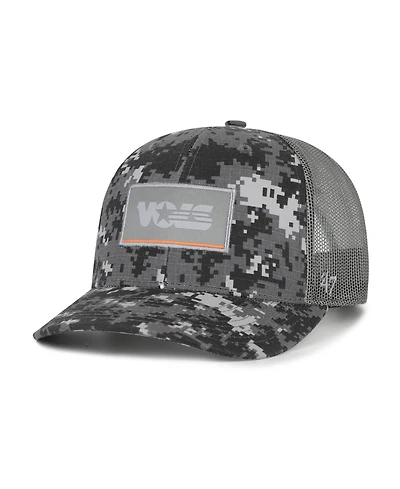 '47 Brand Men's Camo Tennessee Volunteers Smokey Grey Square Script Trucker Adjustable Hat